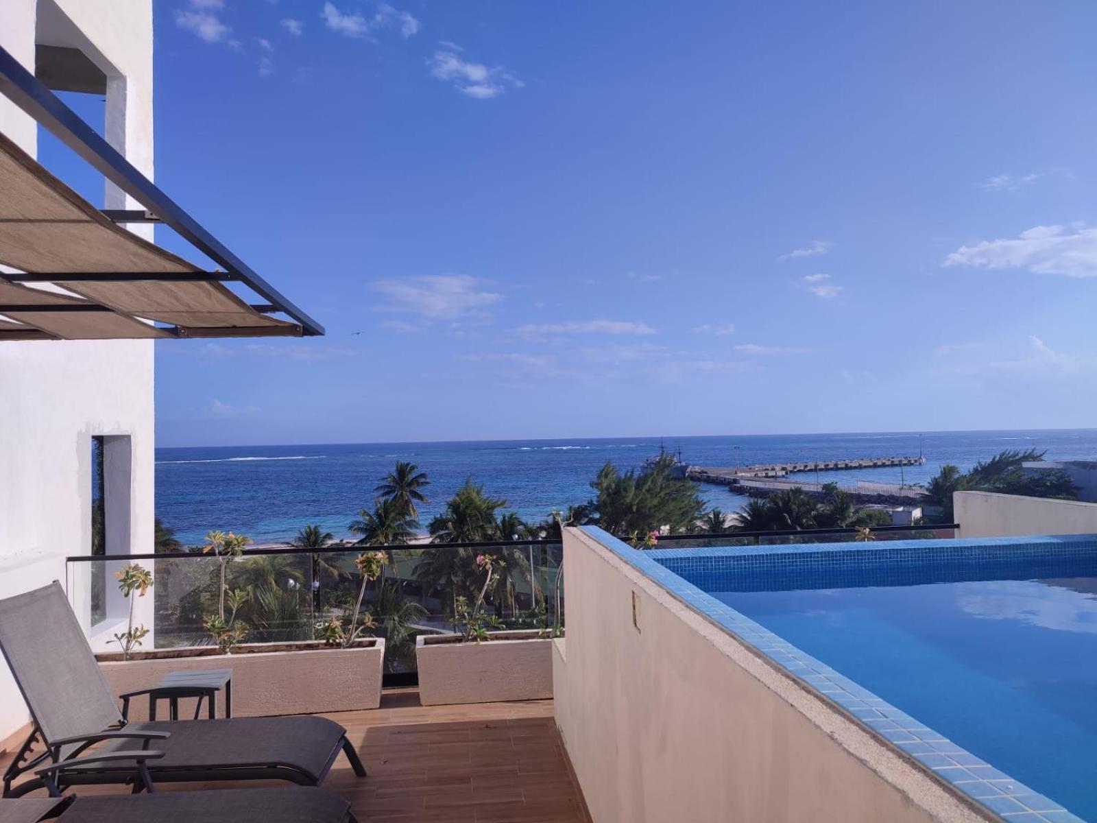 Modern 1 Bedroom Suite By Beach Great Location! Puerto Morelos Exterior foto