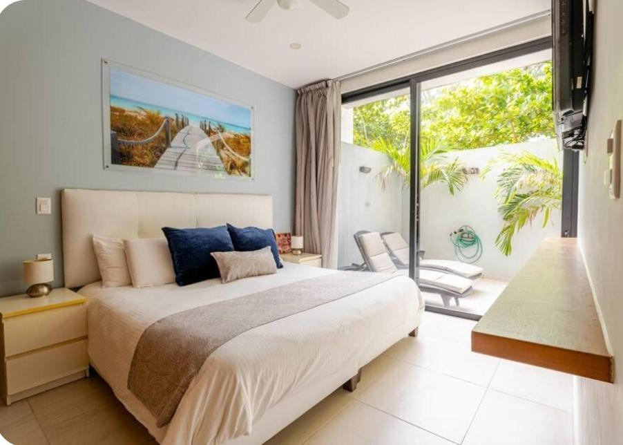 Modern 1 Bedroom Suite By Beach Great Location! Puerto Morelos Exterior foto